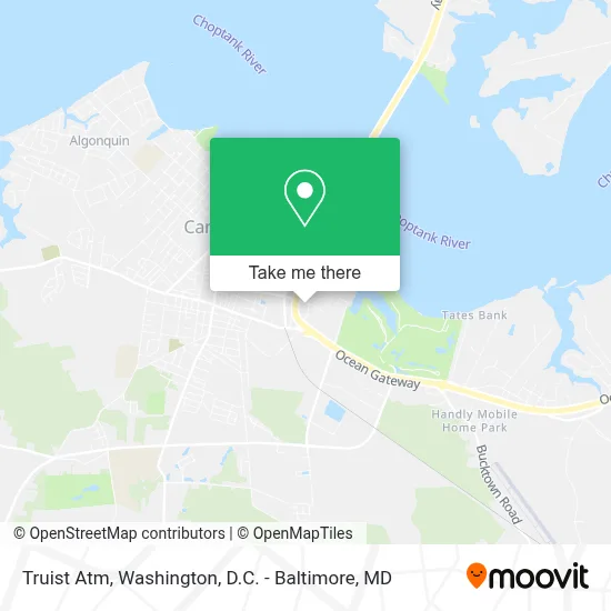 Truist Atm map