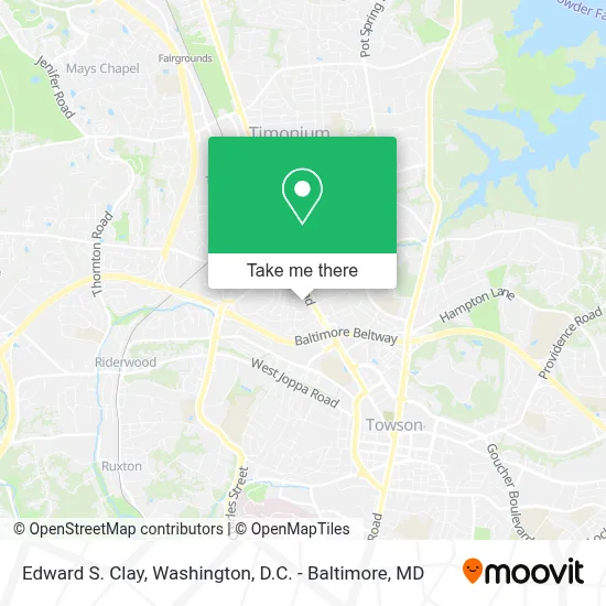 Edward S. Clay map