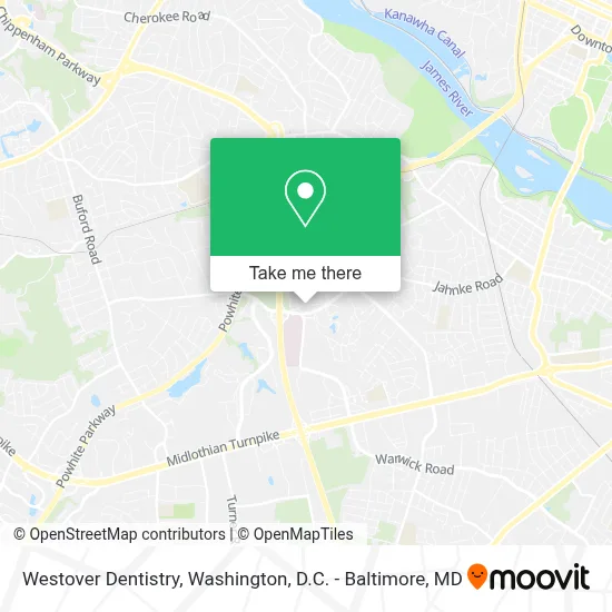 Westover Dentistry map