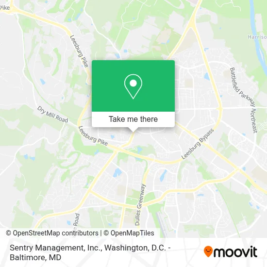 Sentry Management, Inc. map
