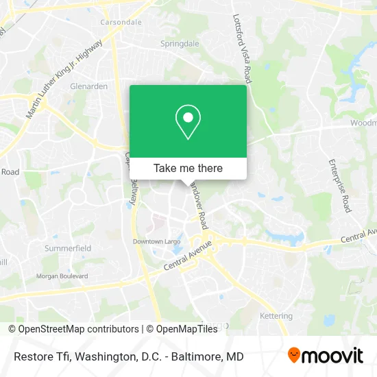 Restore Tfi map