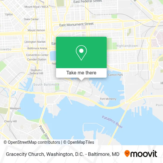 Gracecity Church map