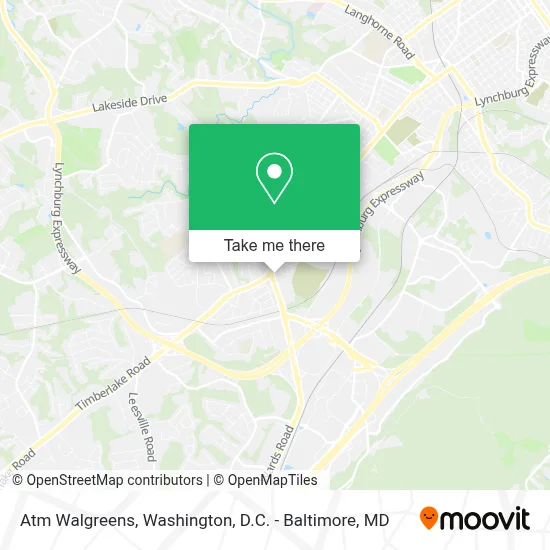 Atm Walgreens map