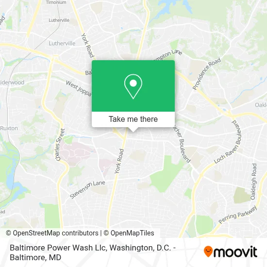 Baltimore Power Wash Llc map