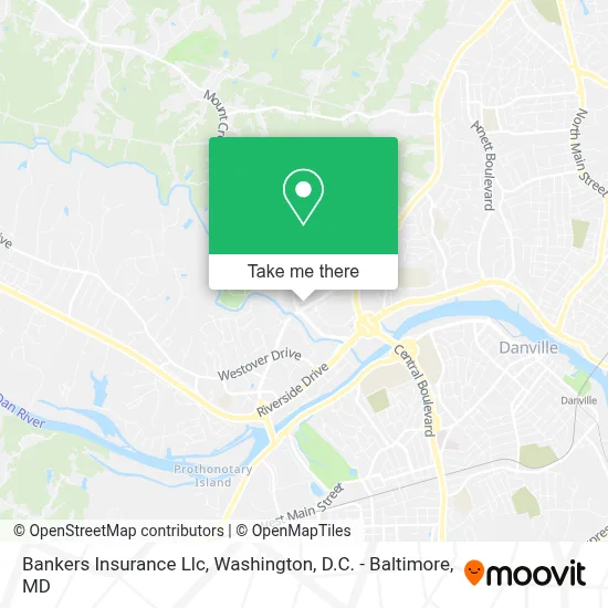 Bankers Insurance Llc map