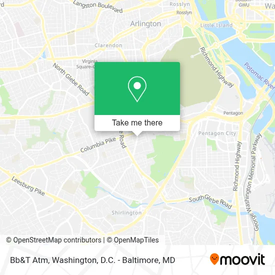 Bb&T Atm map