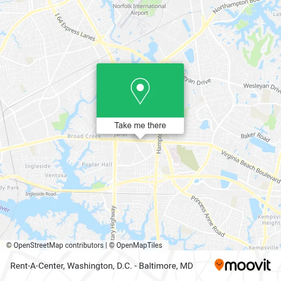 Rent-A-Center map