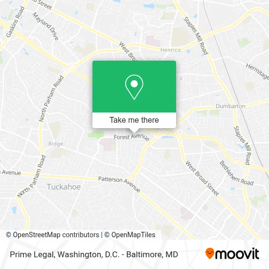 Prime Legal map