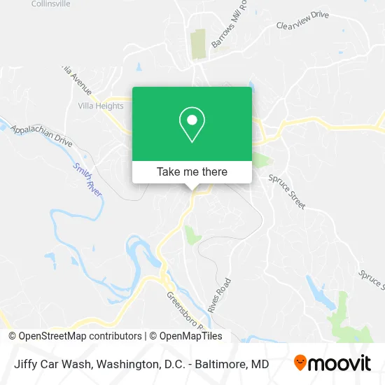 Jiffy Car Wash map