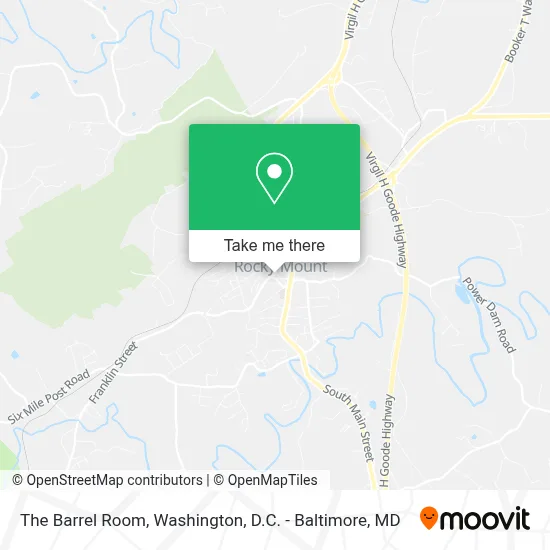The Barrel Room map