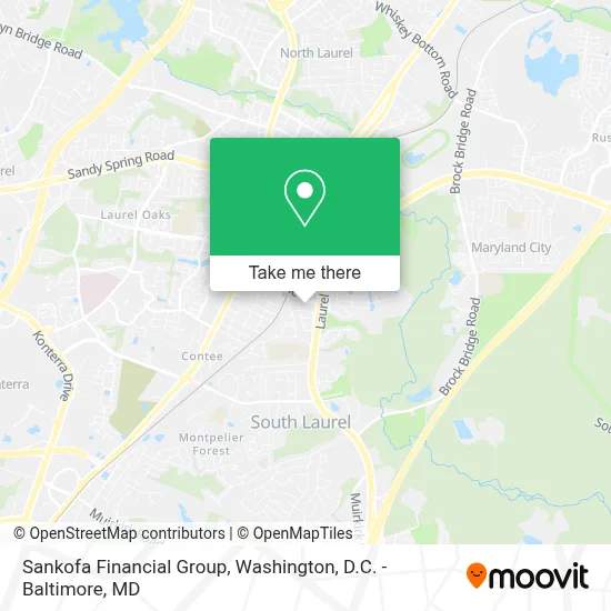 Sankofa Financial Group map