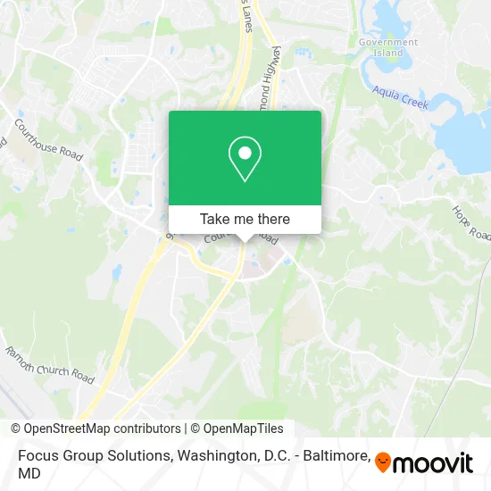 Focus Group Solutions map