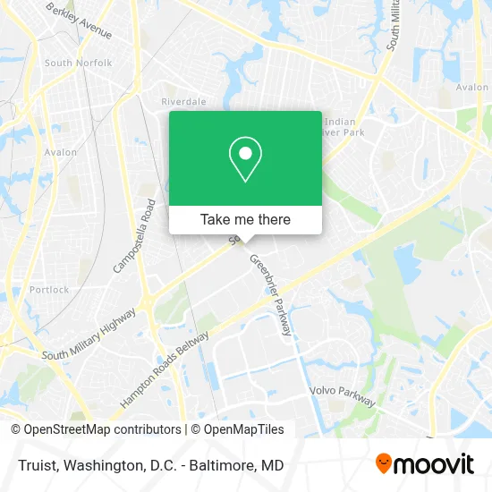 Truist map