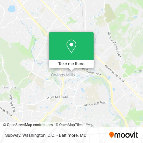 Subway map