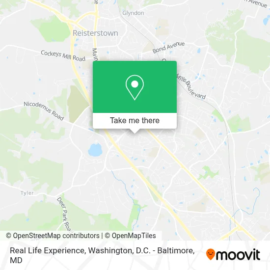 Real Life Experience map