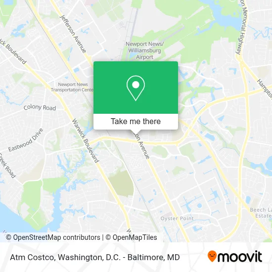 Atm Costco map
