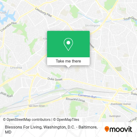 Blessons For Living map