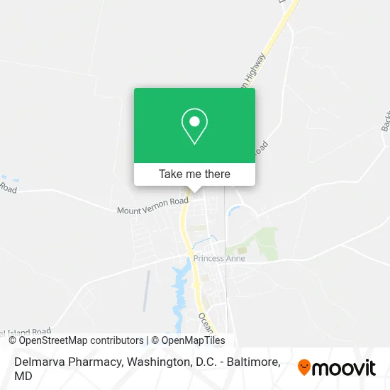 Delmarva Pharmacy map