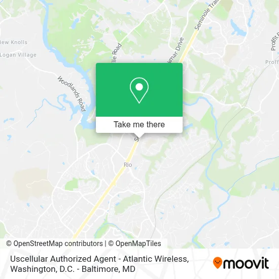Uscellular Authorized Agent - Atlantic Wireless map
