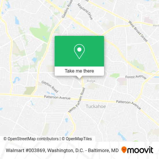 Walmart #003869 map