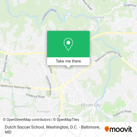 Dutch Soccer School map