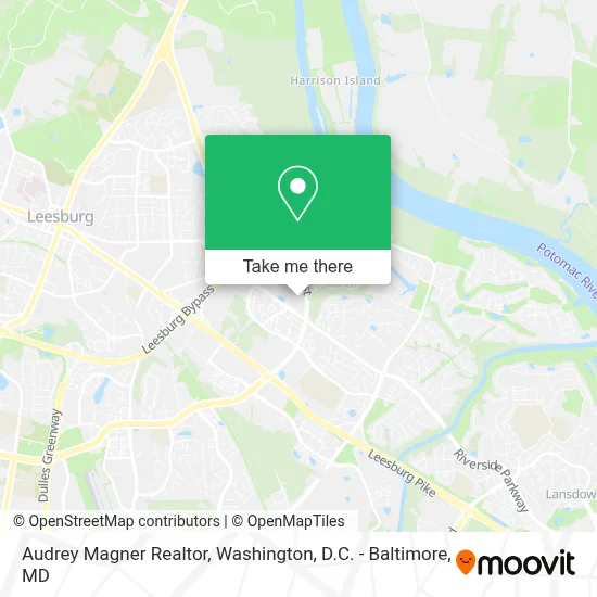 Audrey Magner Realtor map