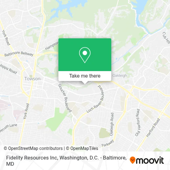 Fidelity Resources Inc map