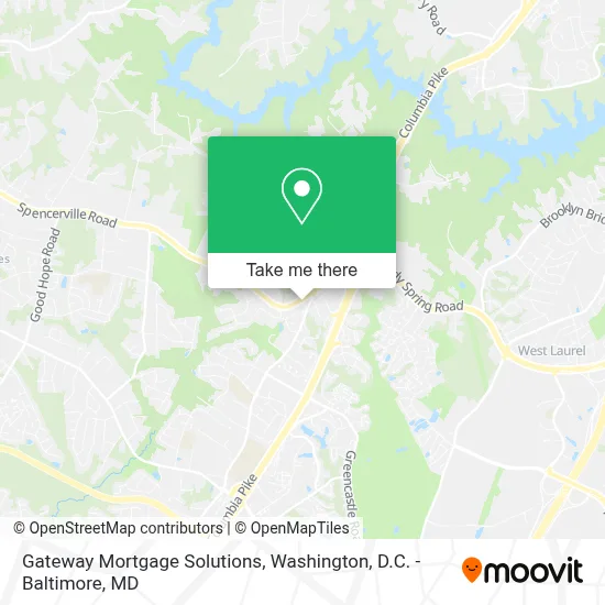 Gateway Mortgage Solutions map