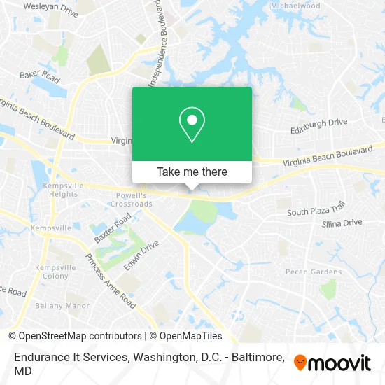 Endurance It Services map