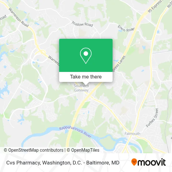 Cvs Pharmacy map