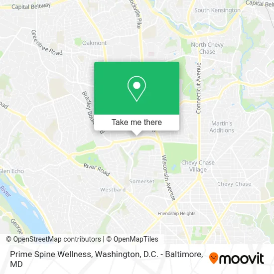 Prime Spine Wellness map