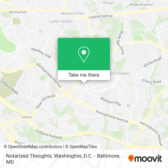Notarized Thoughts map
