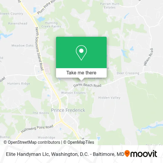 Elite Handyman Llc map