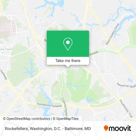 Rockefellers map