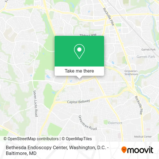 Bethesda Endoscopy Center map