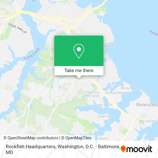 Rockfish Headquarters map