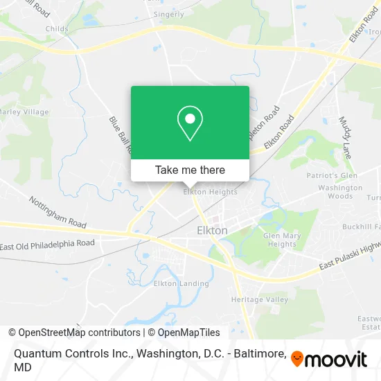 Quantum Controls Inc. map