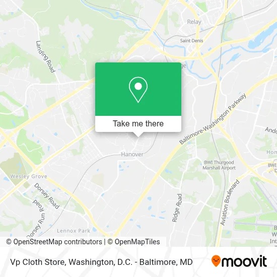Vp Cloth Store map