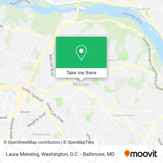 Laura Mensing map