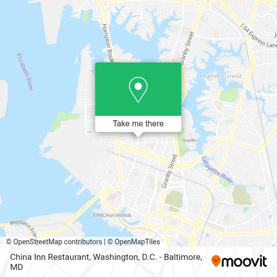 China Inn Restaurant map