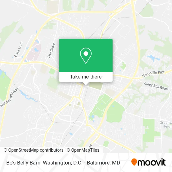 Bo's Belly Barn map