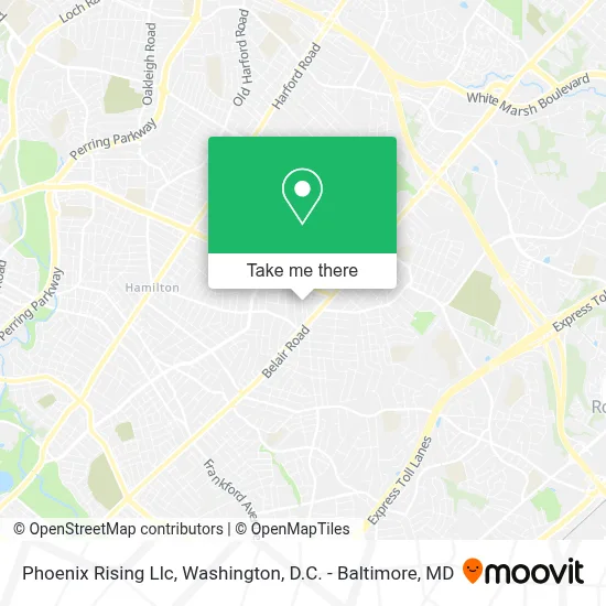 Phoenix Rising Llc map