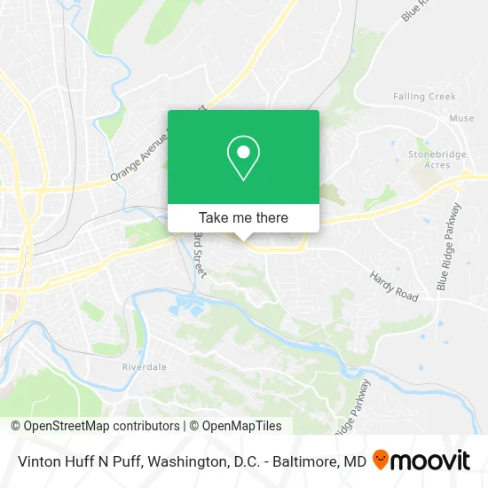 Vinton Huff N Puff map