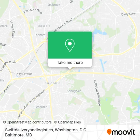 Swiftdeliveryandlogistics map
