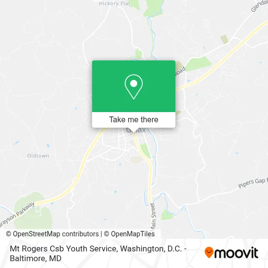 Mt Rogers Csb Youth Service map