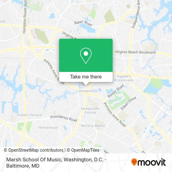 Marsh School Of Music map