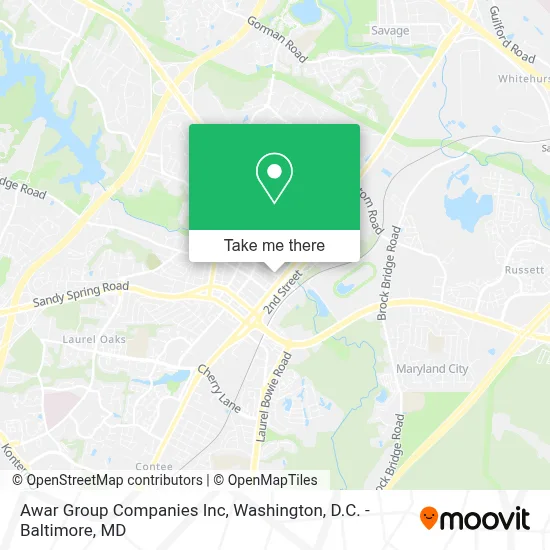 Awar Group Companies Inc map