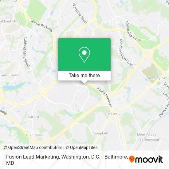 Fusion Lead Marketing map