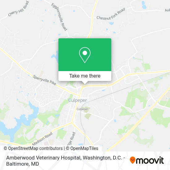 Amberwood Veterinary Hospital map
