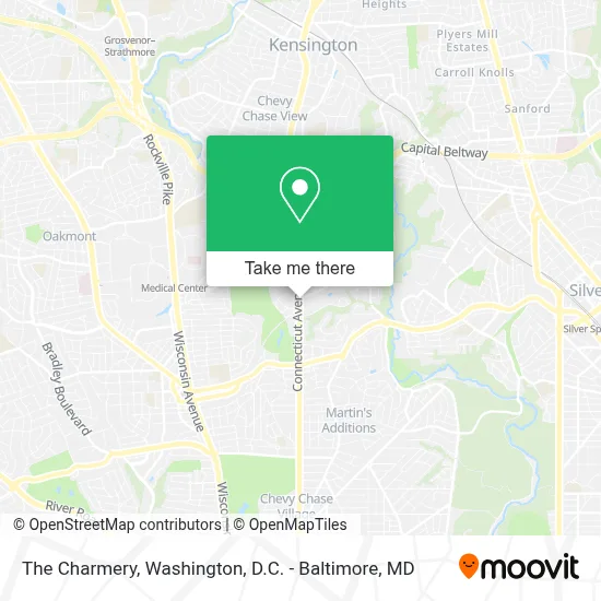 The Charmery map